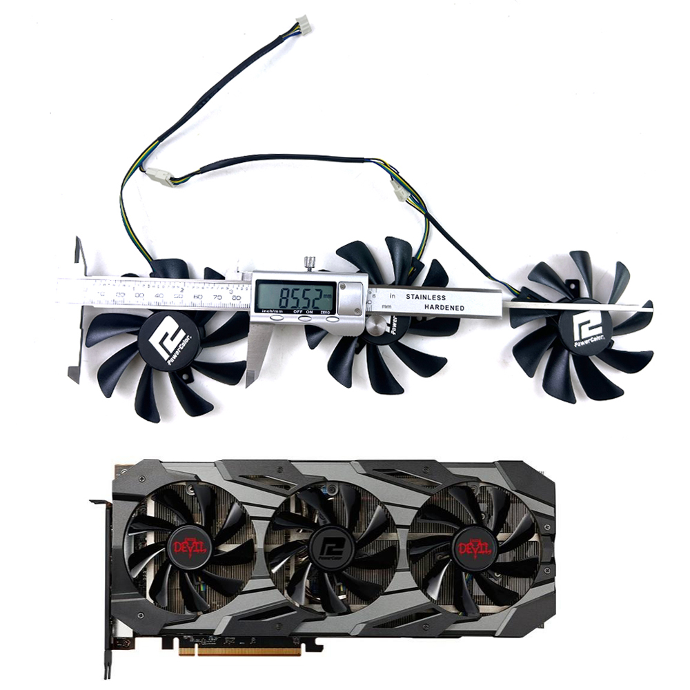 Rx 5700 Xt 8Gb Video Card - NEW Cooling Fan 4PIN T129215BU RX5700