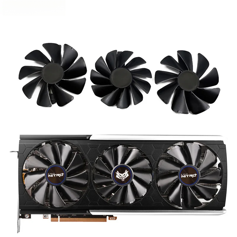 Rx 5700 Xt 8Gb Video Card - FD10015M12D FDC10H12D9‑C GPU Cooling Fan For