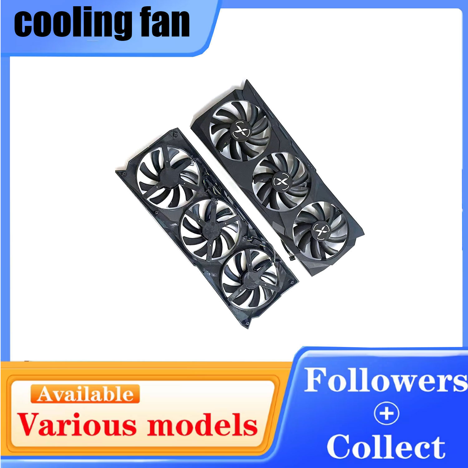 Rx 6700 Xt 12Gb Graphics Card - Cooling fan T129215SU 85MM 4PIN DC