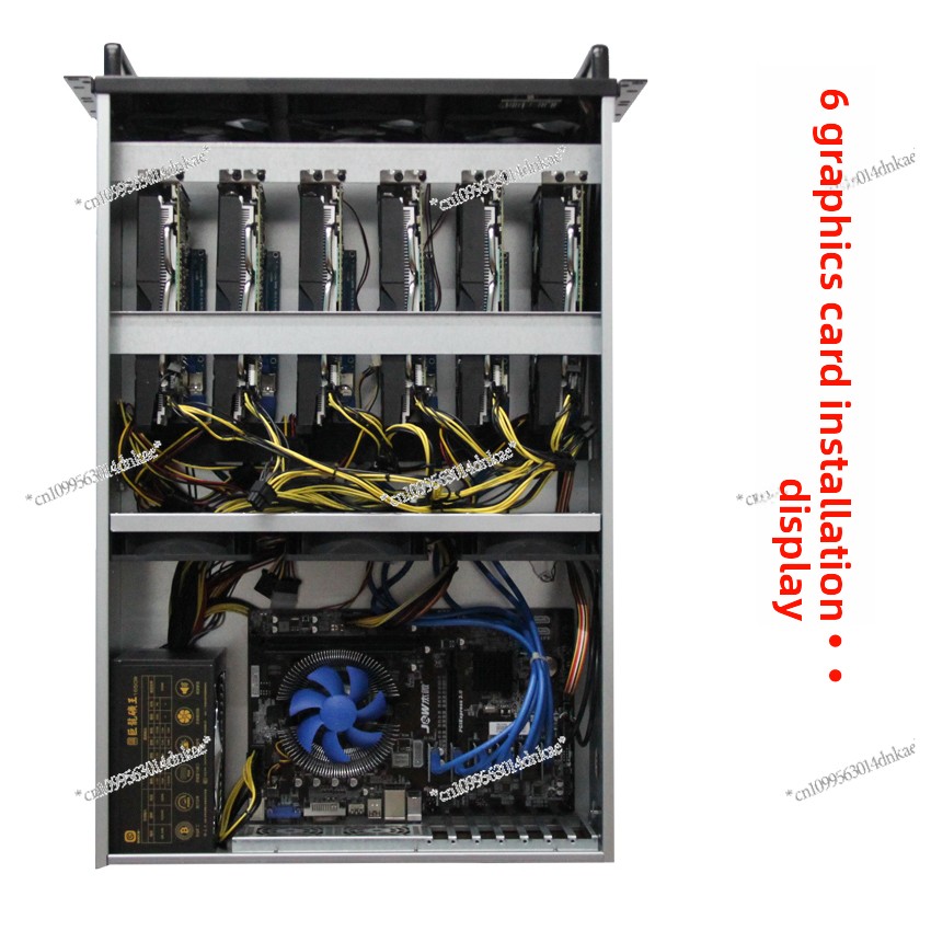 4U Multi-Graphics Card Chassis - огляд і ціна 8 Gpu 4U Server Chassis