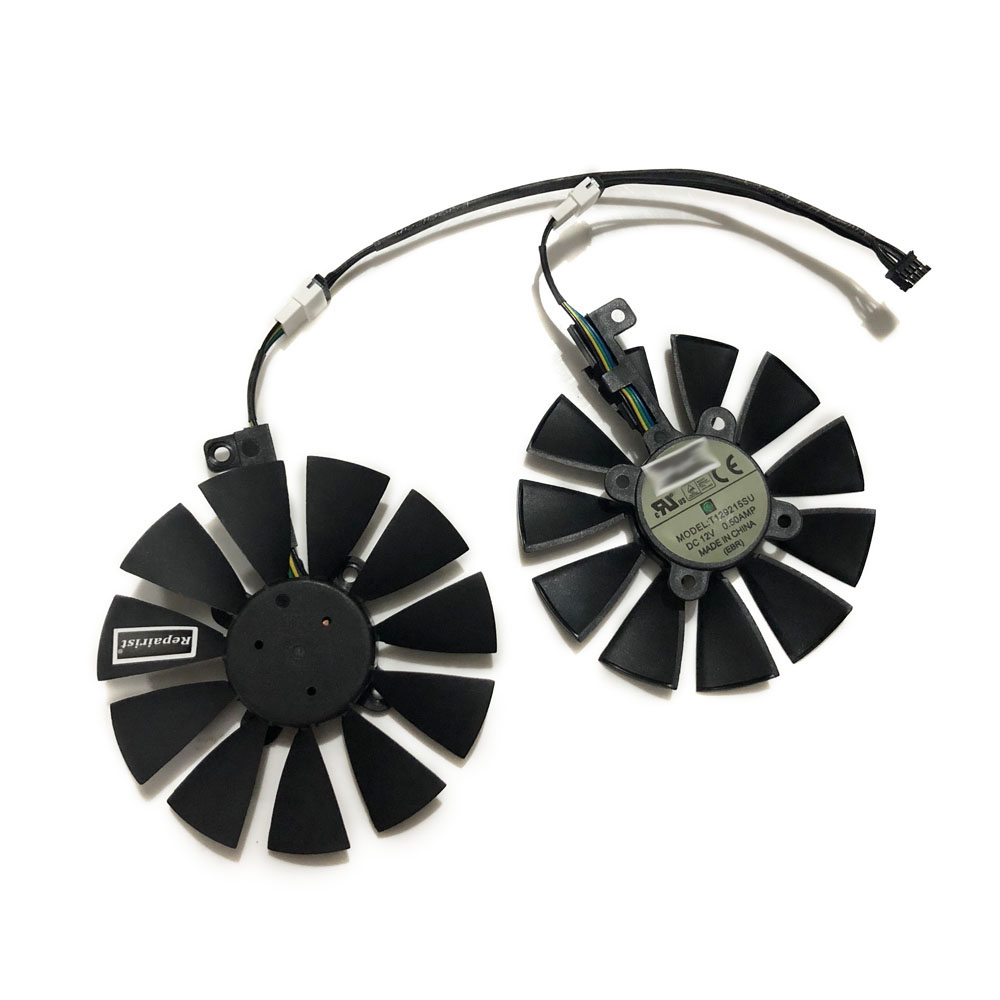 2pcs/Set,Video Cards Fan,T1292 - огляд і ціна Rx 580 8Gb 2048Sp Gpu
