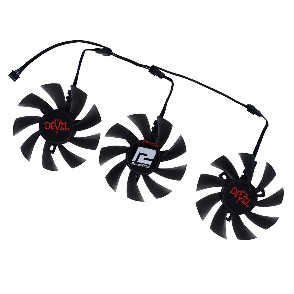 3Pcs/Set,DIY Cooler,T129215BU, - огляд і ціна Rx 5700 Xt 8Gb Video Card