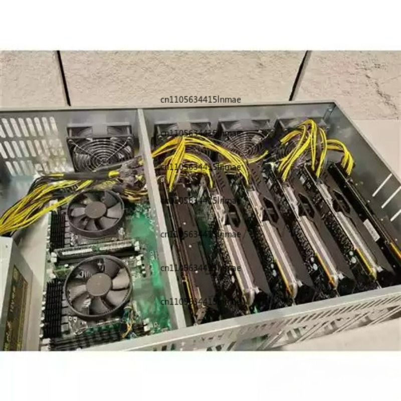 Control Computer Violent Fan 4 - огляд і ціна 8 Gpu 4U Server Chassis