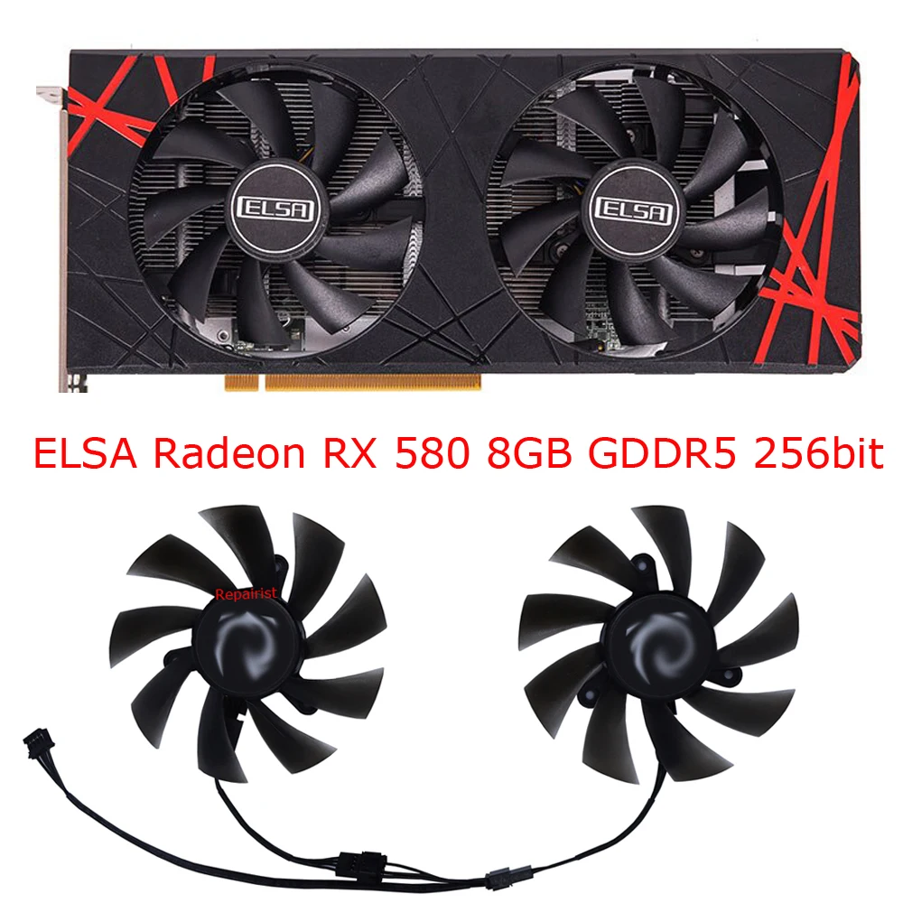 Video Card Fan,XY-D09015B,GPU  - огляд і ціна Rx 580 8Gb 2048Sp Gpu